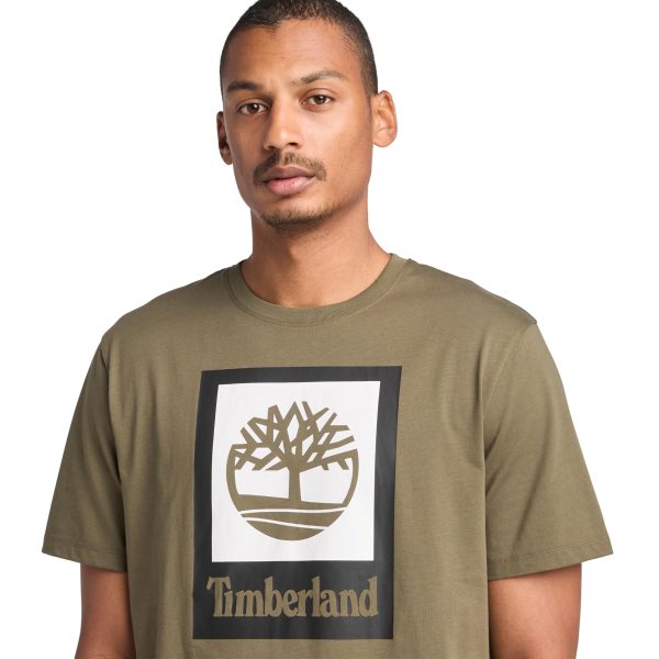 Timberland Stack Logo Futbolka